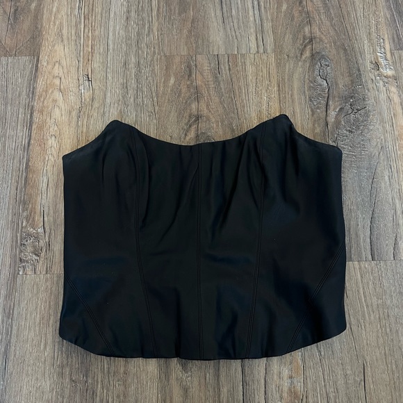 revolve leather corset top size medium - Picture 2 of 3
